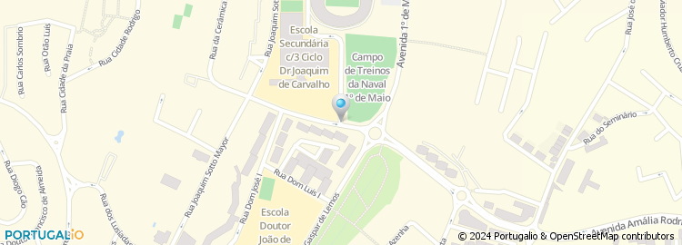 Mapa de Rua Sporting Clube Figueirense