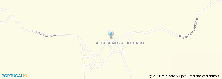 Mapa de Travessa da Rua Direita