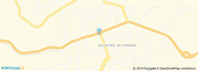 Mapa de Funerária Oliveirense, Unipessoal Lda