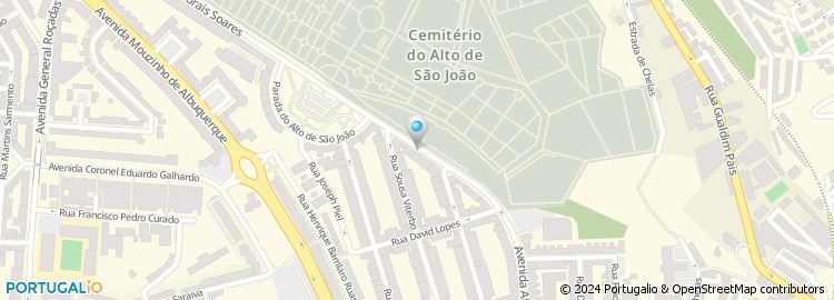 Mapa de Garagem Mateus & Ferreira, Lda