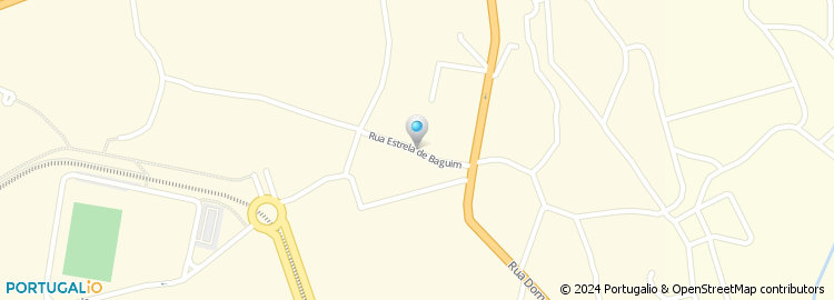 Mapa de Rua Estrela de Baguim