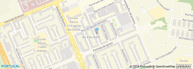 Mapa de Goola Acai Alvalade, Lda