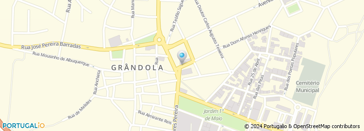 Mapa de Apartado 27, Grândola