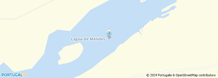 Mapa de Lagoa de Melides