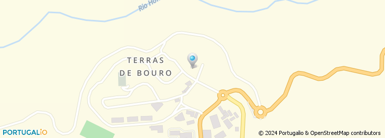 Mapa de Grupo Desportivo de Terras de Bouro