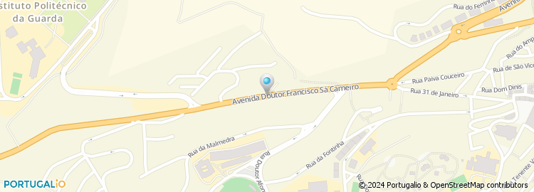 Mapa de Rua Doutora Evelina Coelho