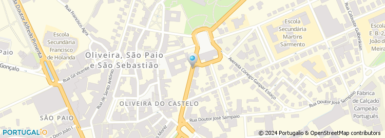 Mapa de Avenida Alberto Sampaio