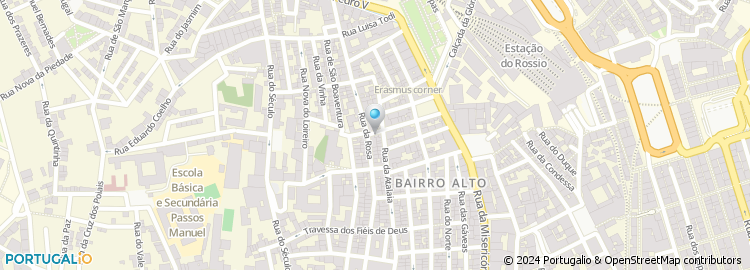 Mapa de Happy Bibo Bar, Lda