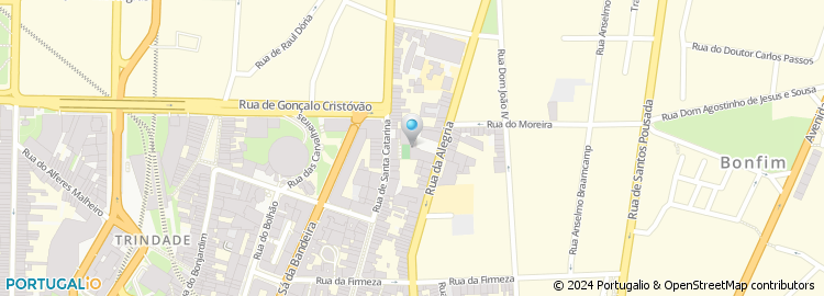 Mapa de Hospital de Empresas - Universidade Fernando Pessoa