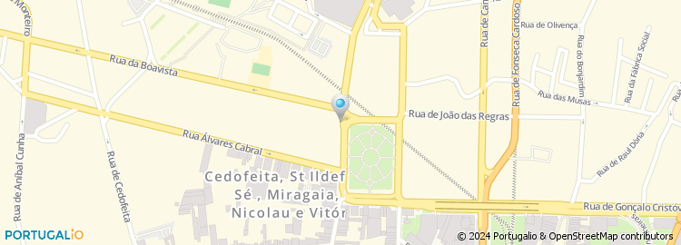 Mapa de Hotel Rex, Unipessoal Lda