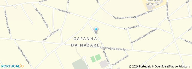 Mapa de Rua António Nobre