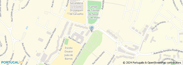 Mapa de J A Freitas Cardoso & Cia., Lda