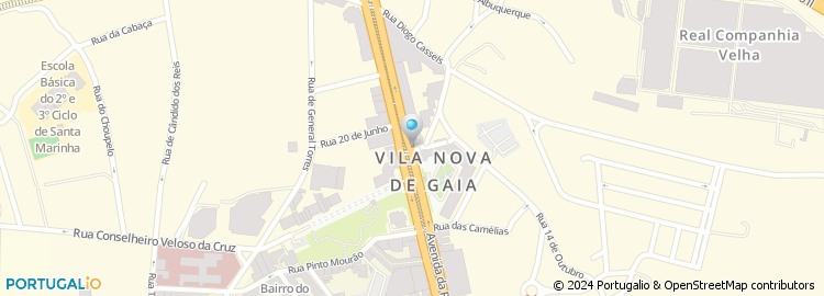 Mapa de J Almeidas, Lda