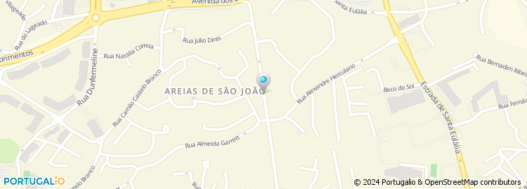 Mapa de J Bossa Filhos - Construções, Lda