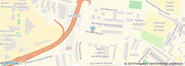 Mapa de J.P.Soares & Carvalho, Lda