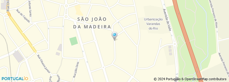 Mapa de J Pinho & A Vaz, Lda