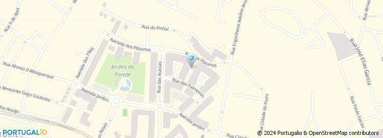 Mapa de Jose & Augusto - Empreiteiros de Construção Civil, Lda