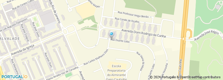 Mapa de Jose das Neves Martins