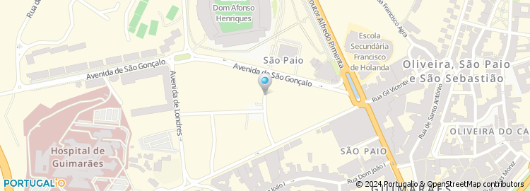 Mapa de Jose Francisco Fernandes da Cunha & Filhos, Lda