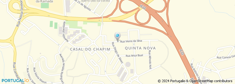 Mapa de Jose M Gomes Carvalho