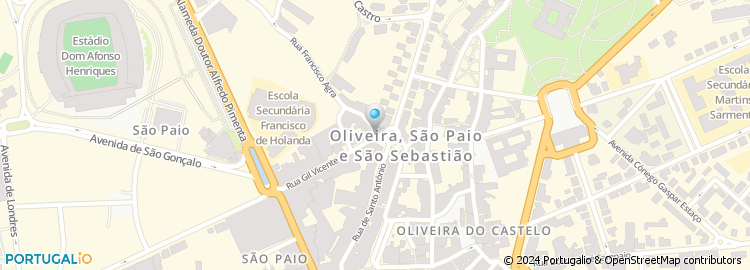 Mapa de Jose Peixoto Freitas, Lda