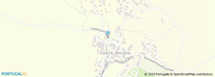 Mapa de Junta de Freguesia de Fonte Arcada