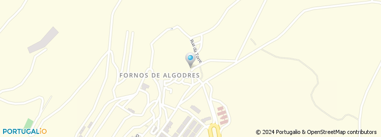 Mapa de Junta de Freguesia de Fornos de Algodres