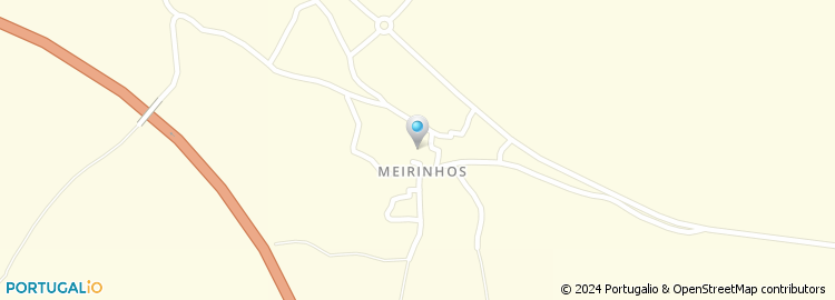 Mapa de Junta de Freguesia de Meirinhos