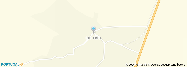 Mapa de Junta de Freguesia de Rio Frio