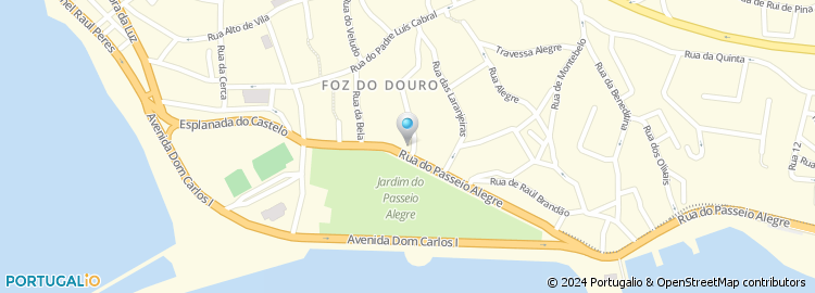 Mapa de Justino da Costa Alves, Unipessoal Lda