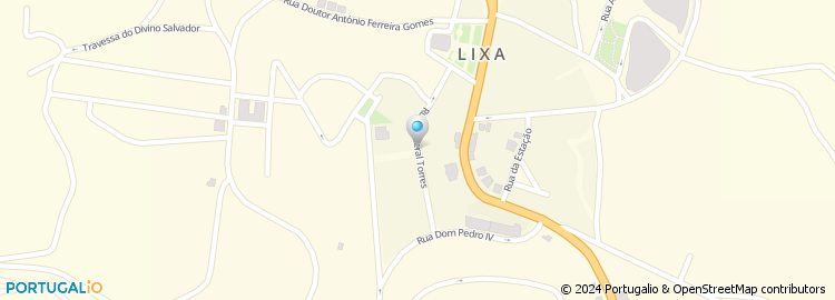 Mapa de Laboratório Prótese Dentária da Lixa, Lda