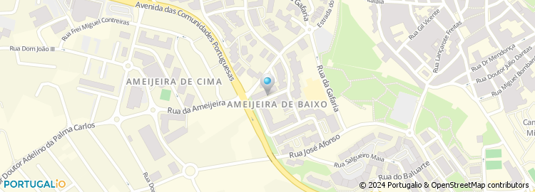 Mapa de Rua Dom Diogo de Sousa