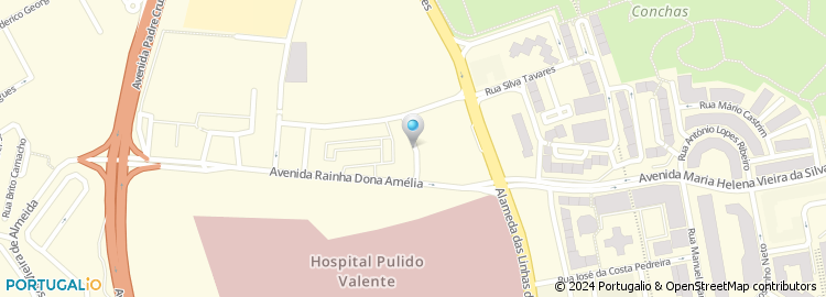 Mapa de Apartado 6100, Lisboa