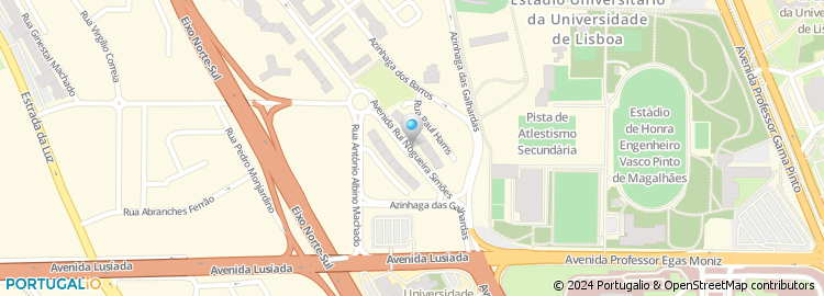 Mapa de Avenida Rui Nogueira Simões