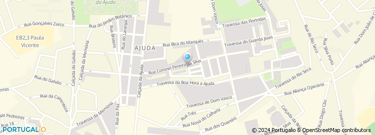 Mapa de Praça Tenente Evangelista Rodrigues