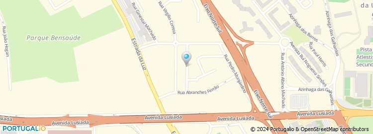 Mapa de Rua Mário Gomes Páscoa