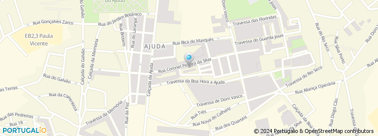 Mapa de Rua Soldado António da Costa