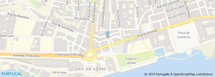 Mapa de Lisbon Wheels, Lda