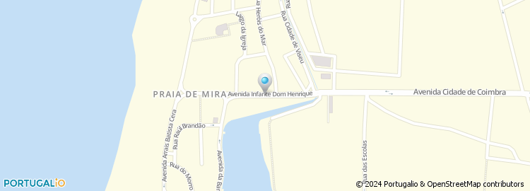 Mapa de Livraria Papelaria Avenida