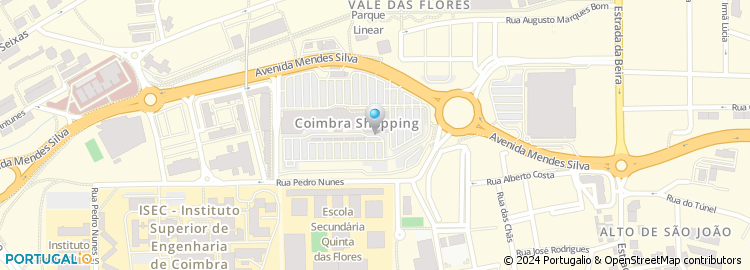 Mapa de Loja da Costura, Coimbra Shopping