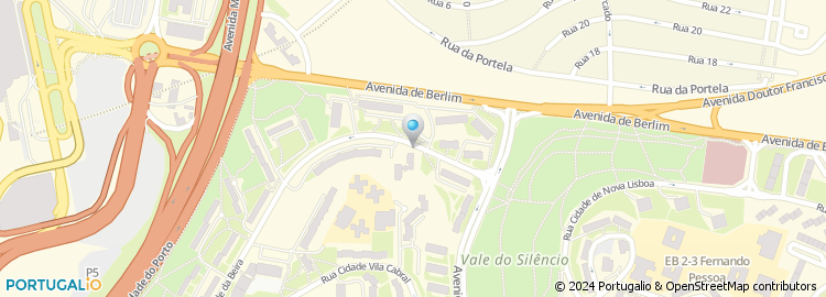 Mapa de Lopes,Augusto & Santos, Lda