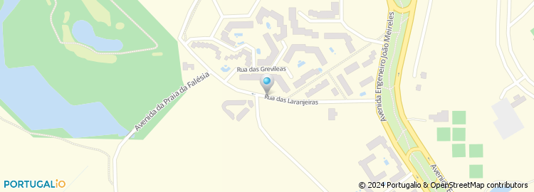 Mapa de Rua das Laranjeiras