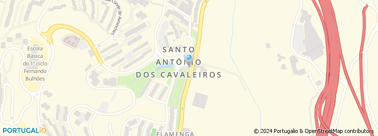 Mapa de Apartado 1035, Santo António Cavaleiros