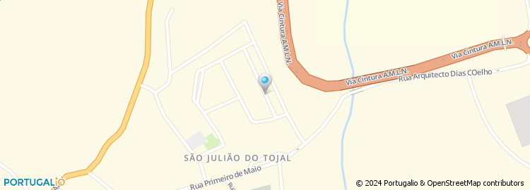 Mapa de Rua do Olival