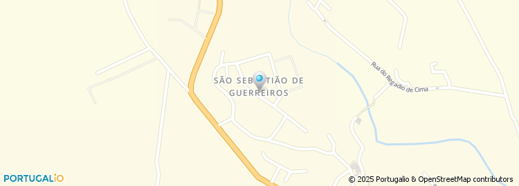 Mapa de Rua Padre António Vieira