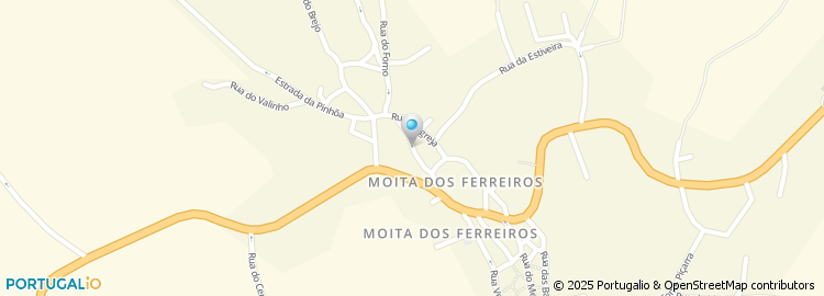 Mapa de Rua dos Tanques