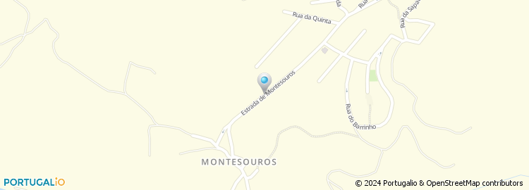 Mapa de Estrada de Montesouros