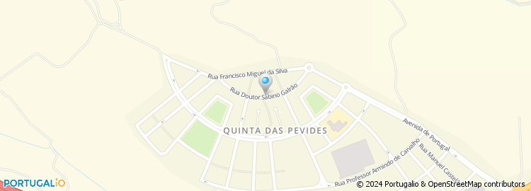 Mapa de Rua Doutor Sabino Galrão