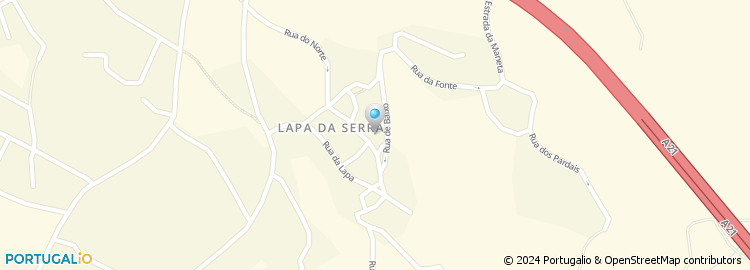 Mapa de Travessa da Quinta