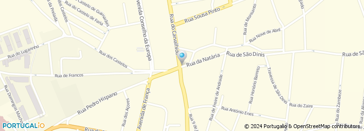 Mapa de Magalhaes & Nogueira, Lda